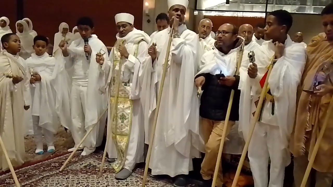 የገና በዓል ማህሌት በደብረ ከዋክብት ጻዲቁ አቡነ ገ/መ/ቅ ቤ.ክን ዱስልዶርፍ -ጀርመን 