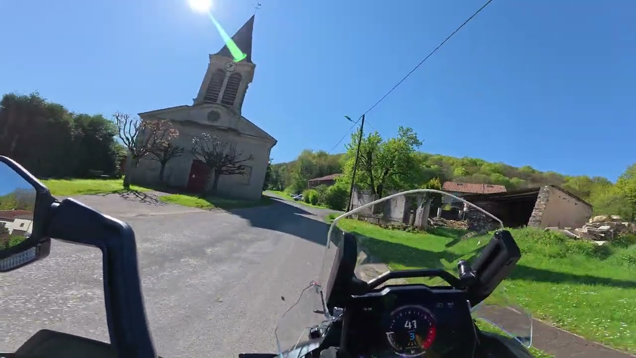 Balade moto en Lorraine (28-04-2025)