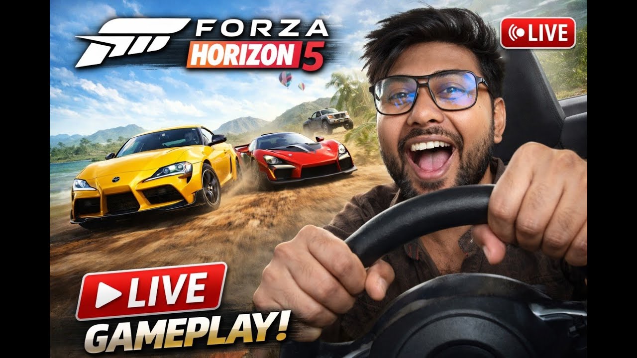 🔴 LIVE Forza Horizon 5 Gameplay | High-Speed Racing 🚗🔥 | FH5 Live Stream