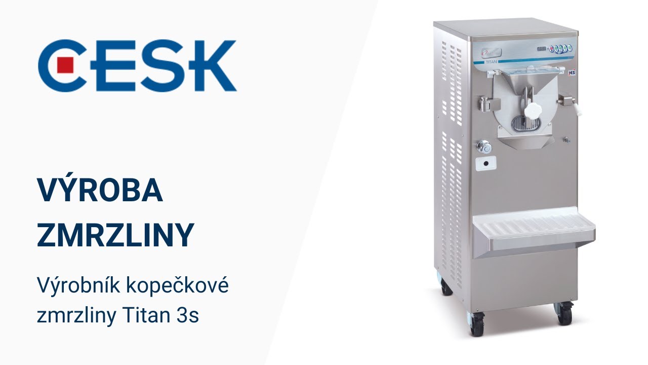 Výrobník zmrzliny ➤ FRIGOMAT Titan 3s od CESK