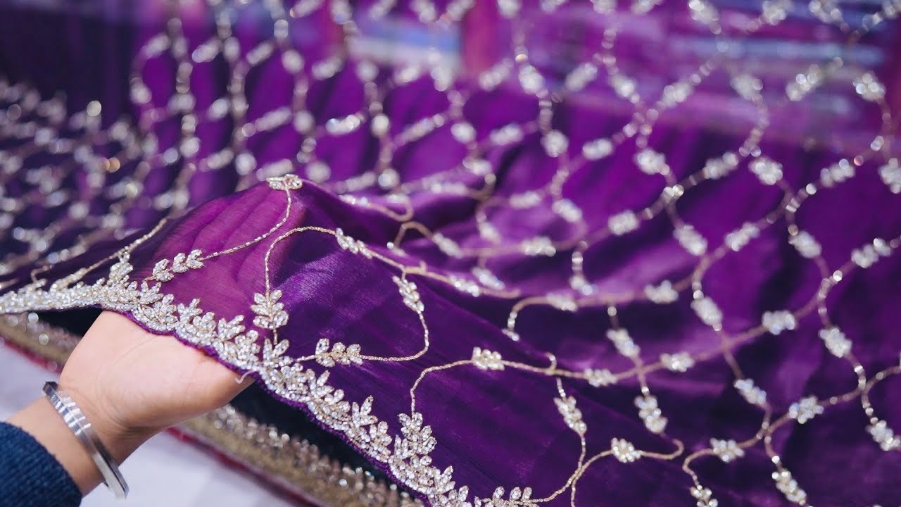 Buy Single Piece - Handwork Sarees collection in Chandni Chowk | Worldwide Shipping