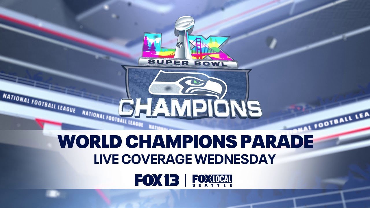 Seahawks World Champions Parade at 11am
