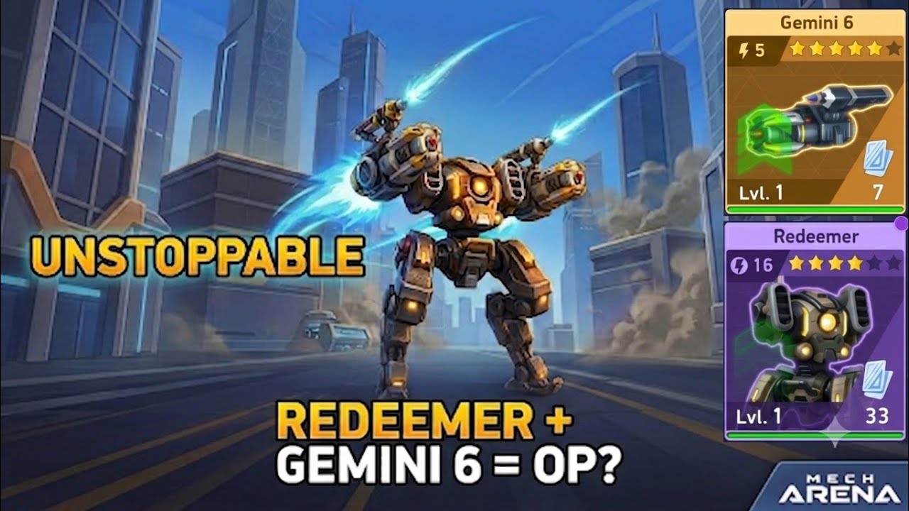 Finally I get Redeemer - Mech Arena - Indonesia