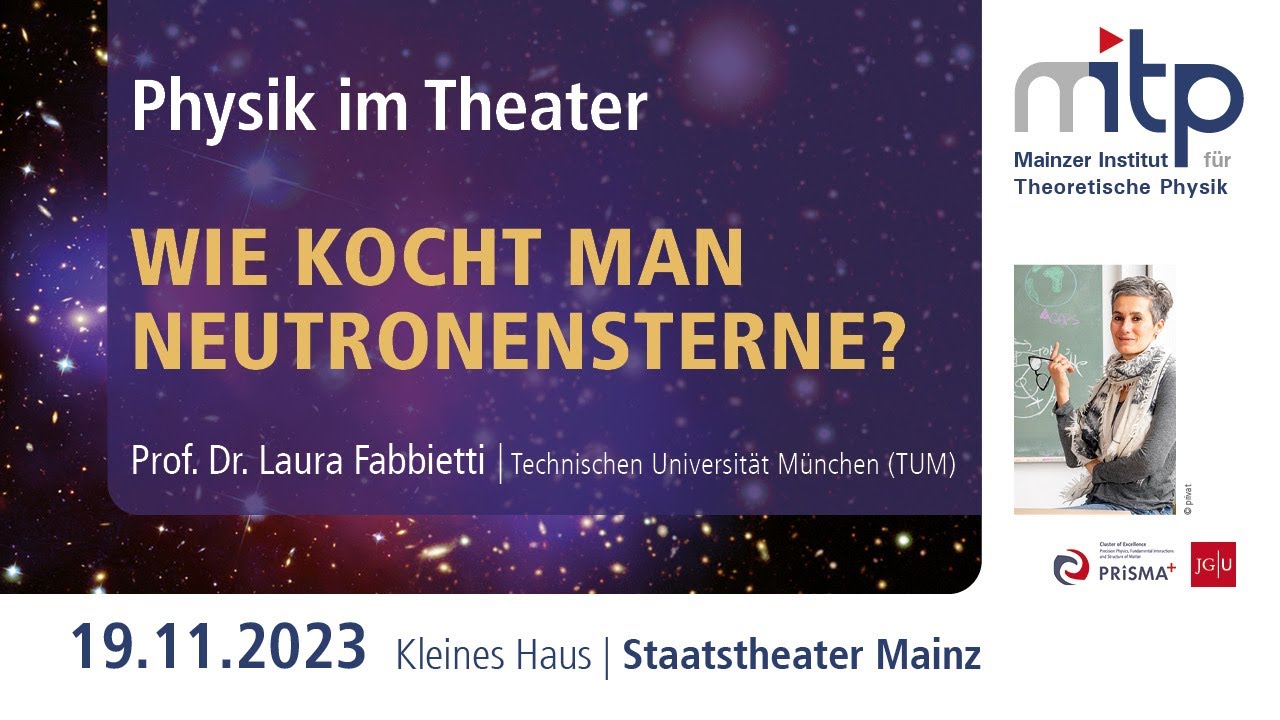 PHYSIK IM THEATER: Wie kocht man Neutronensterne?