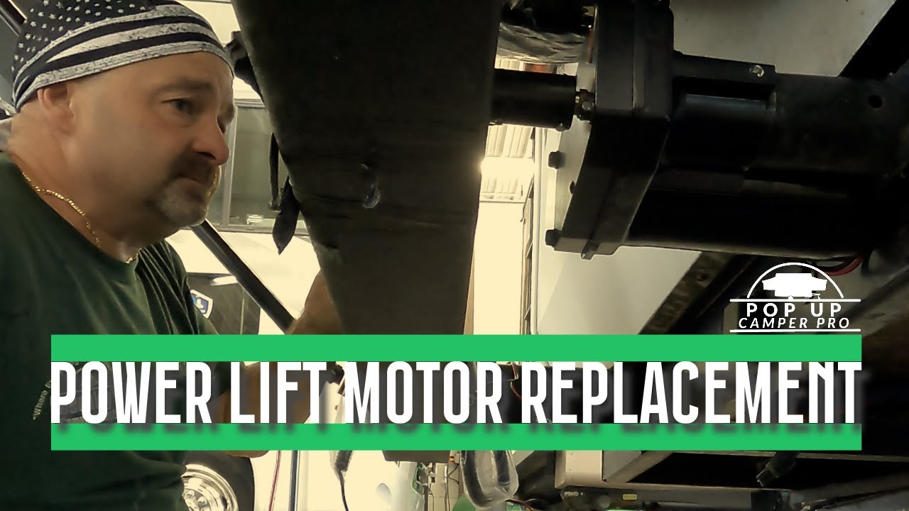 Замена двигателя подъемного механизма