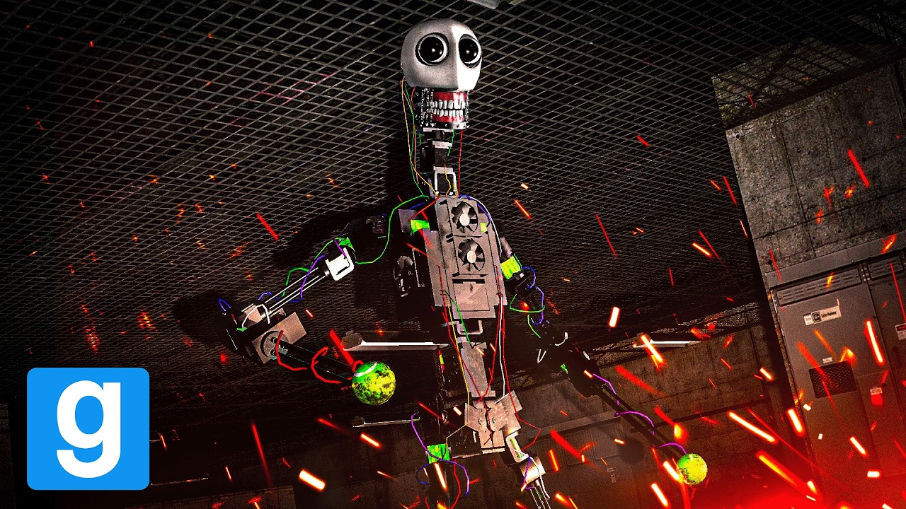 THE SELF-AWARE ROBOT IS COMING FOR YOU... HES TERRIFYING - Gmod Hide & seek