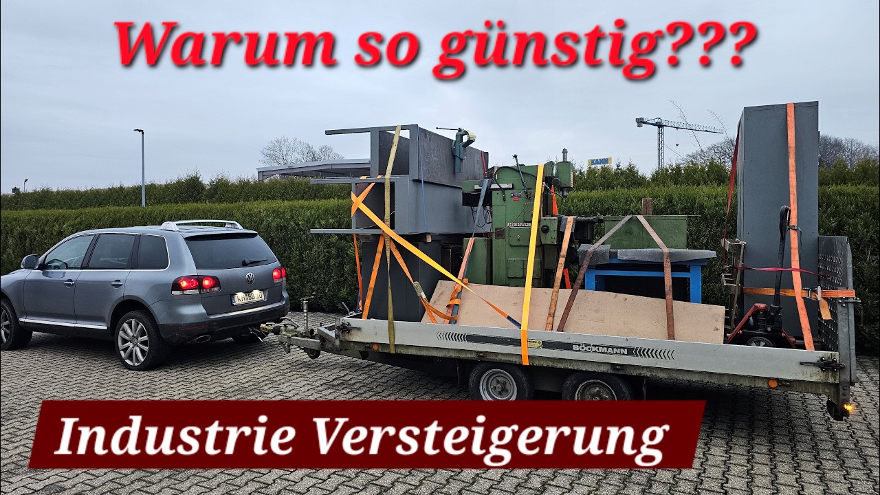 Industrie-Versteigerung: Warum wollte das niemand?