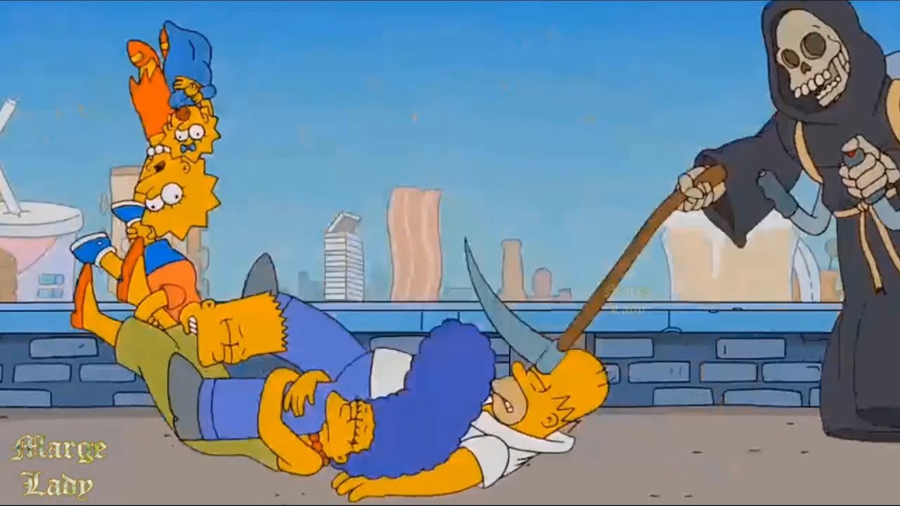 The god of death came to Homer's family!