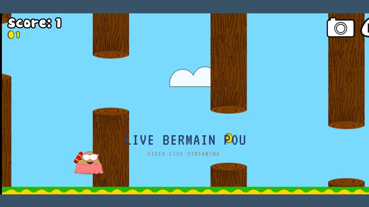 LET'S GAME WITH POU COMEL 
