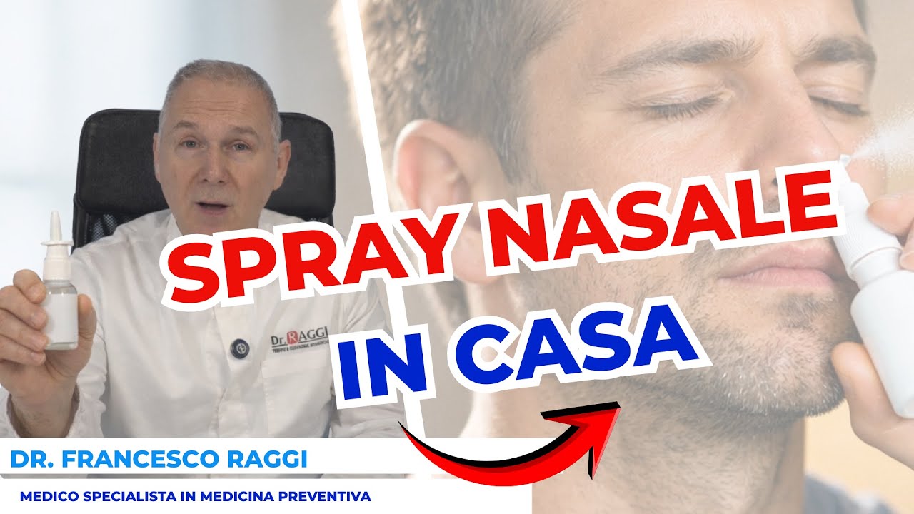 SPRAY NASALE FATTO IN CASA a soli €0,25