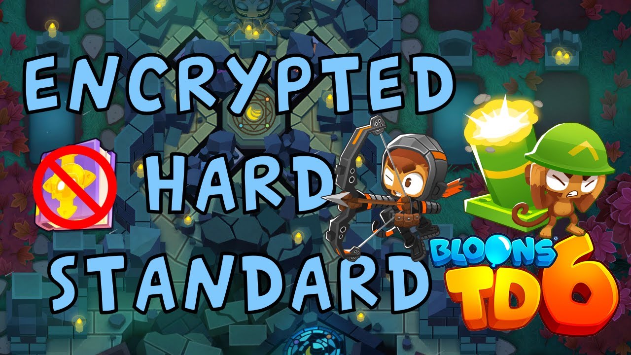Bloons TD 6 | Encrypted Hard Standard | No MK No Powers Used | Walkthrough / Strategy