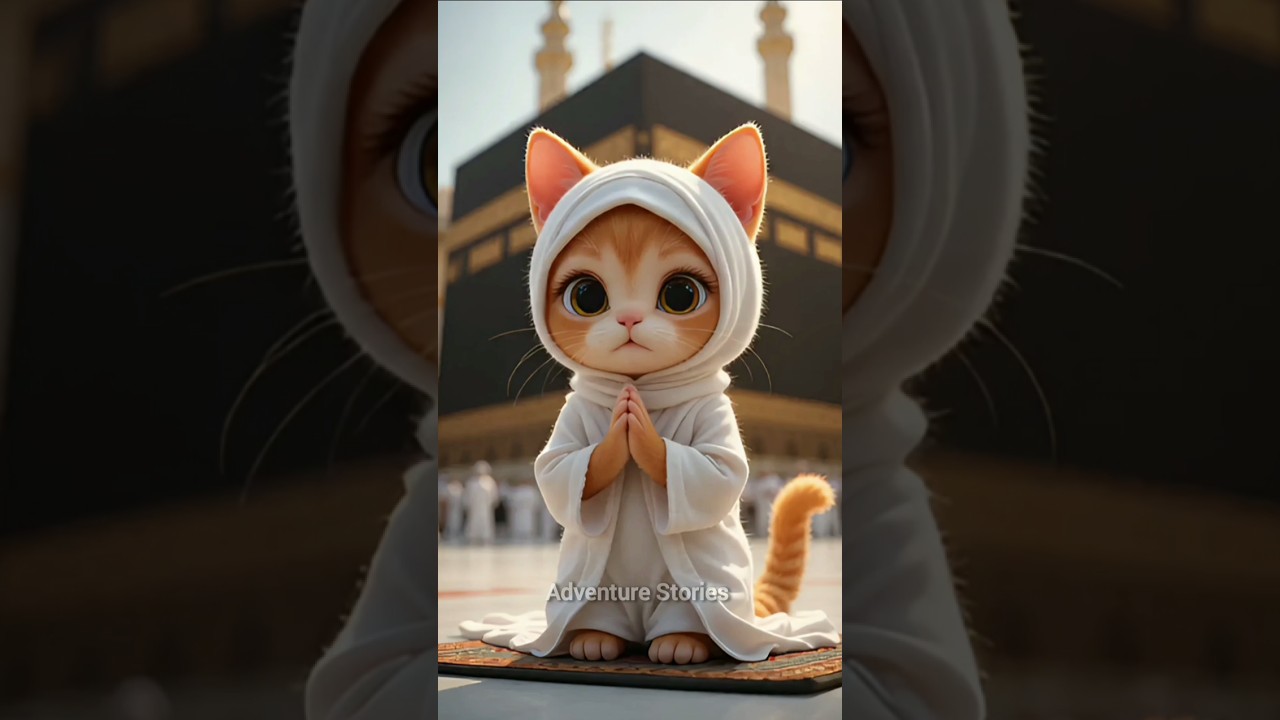 My Cat’s Journey to Kaaba🕋|Heart Touching Hajj Story 