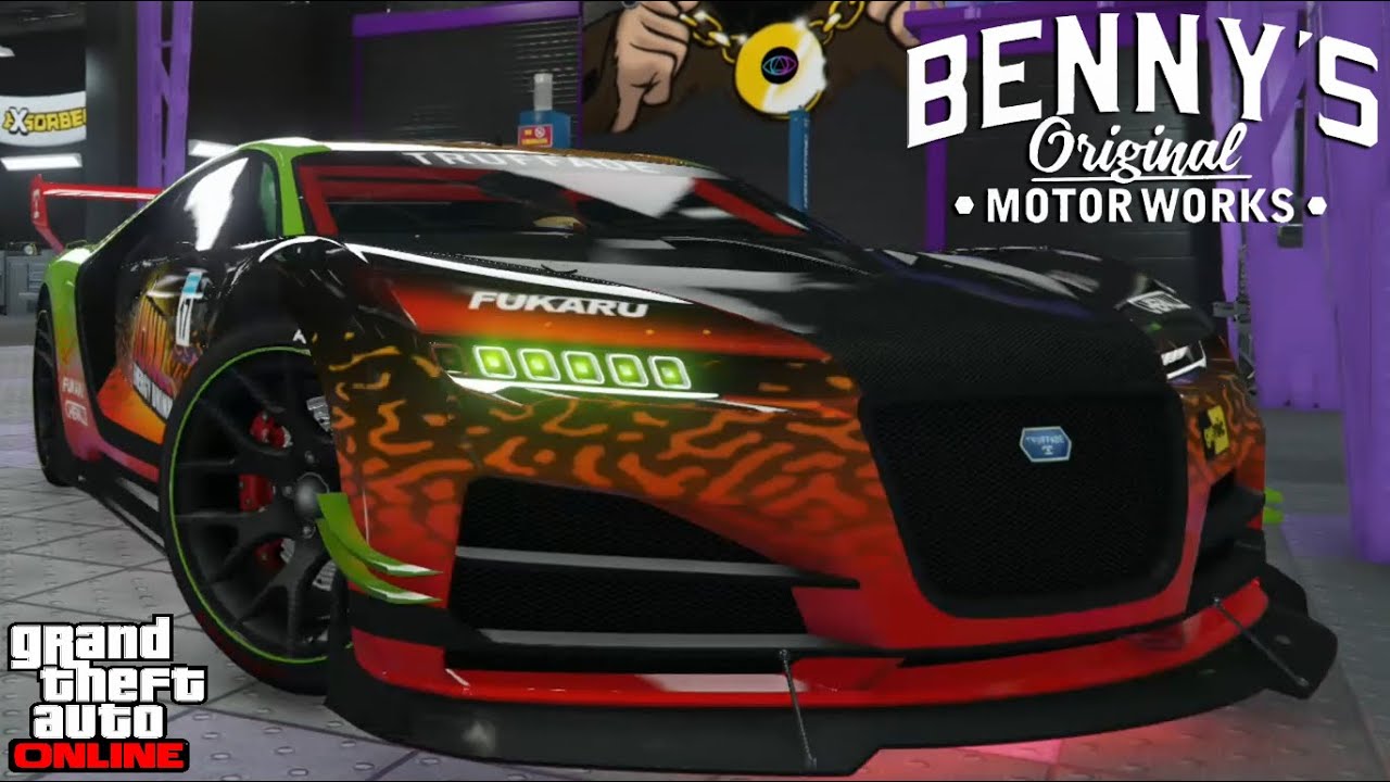 TRUFFADE NERO CUSTOM BENNY'S GTA ONLINE ALL CUSTOMIZATION NERO CUSTOM BENNY S GTA 5