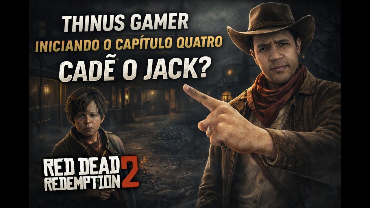 Red Dead 2 Primeira Game  Play Capitulo 4 cade o Jake