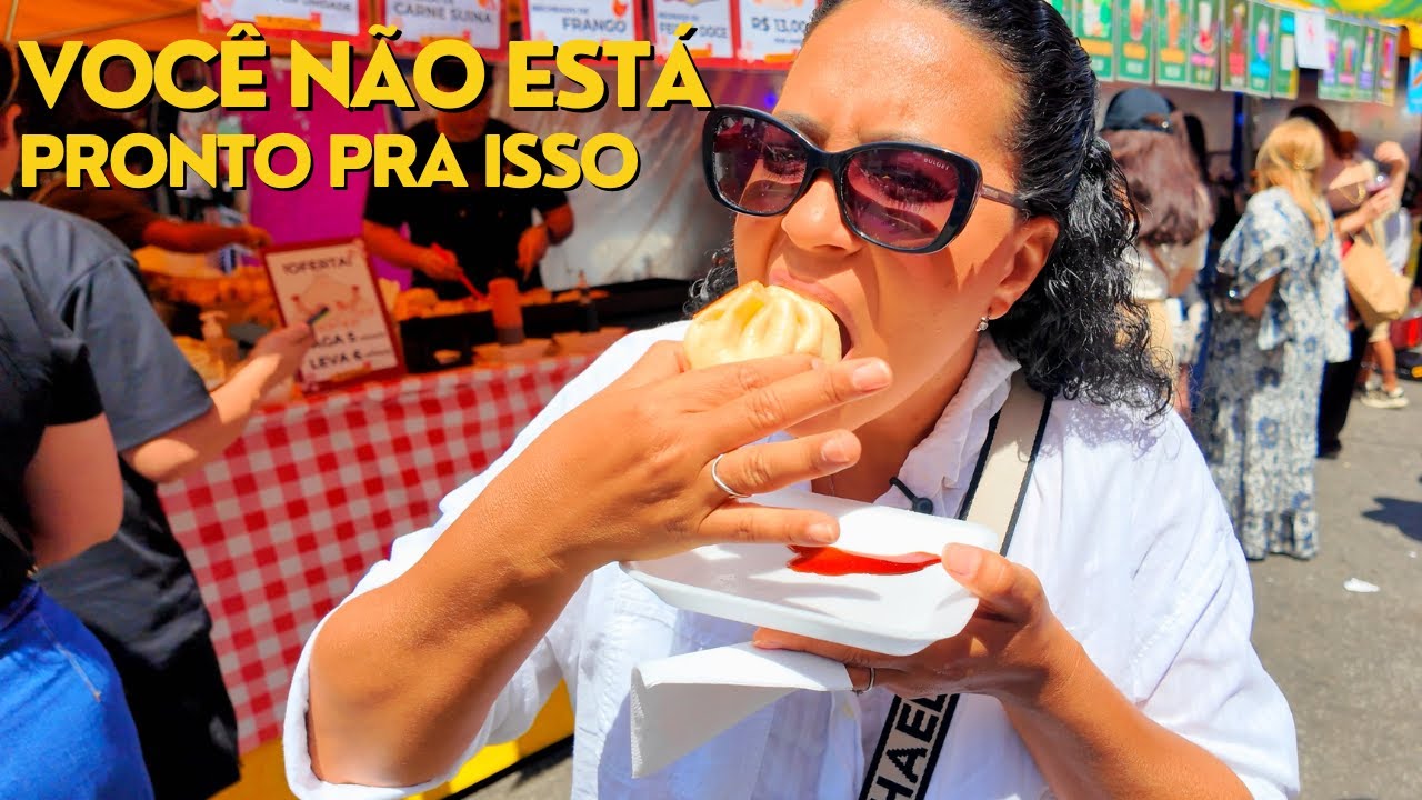 PROVAMOS TUDO NA FEIRA COREANA DO BOM RETIRO! (São Paulo) 