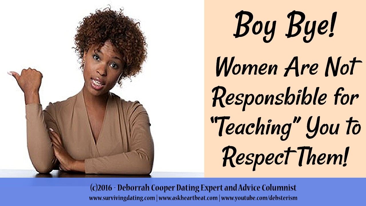 Deborrah Cooper - No, We Don't Teach Men to Respect Black Women