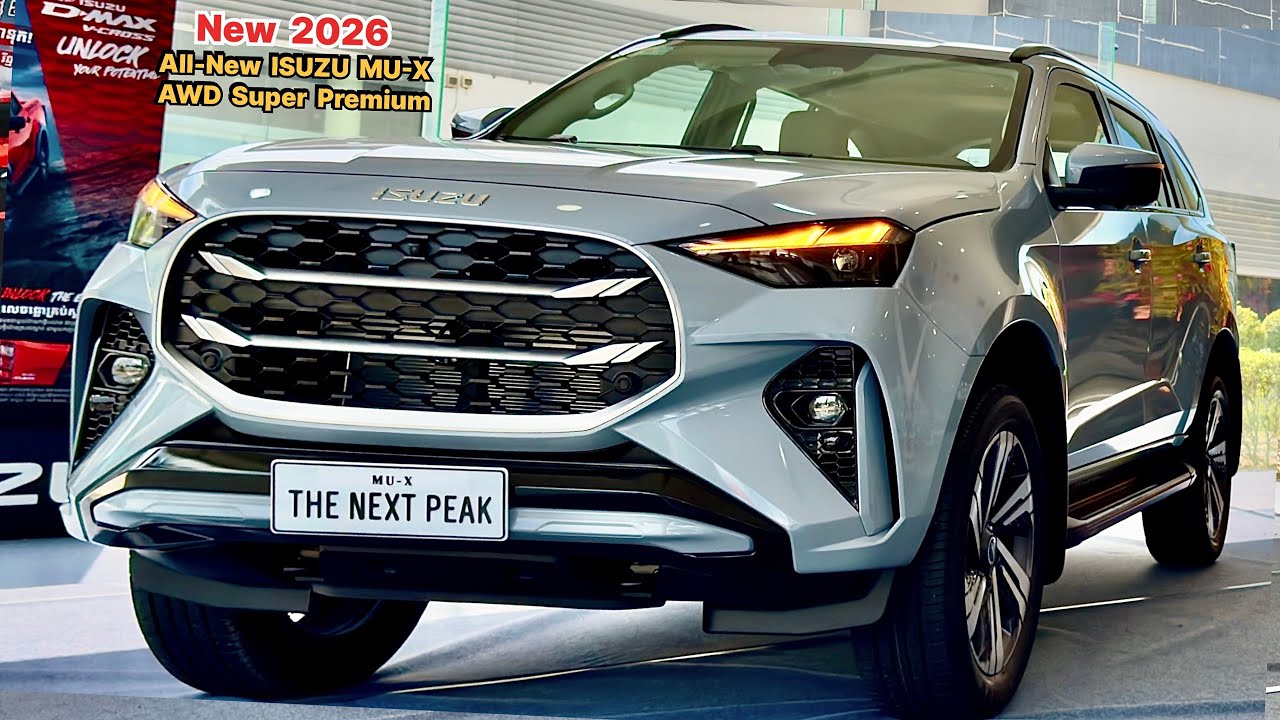 Новинка 2026 года! Совершенно новый Isuzu MU-X Premium 3.0L: автомобиль с ультра-комфортом, роско...