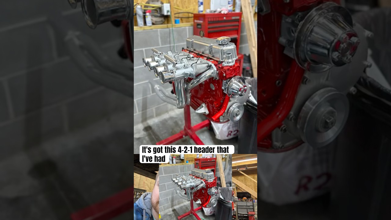 Modded B20F Volvo Engine Quick Overview #volvo #enginebuild #itbs