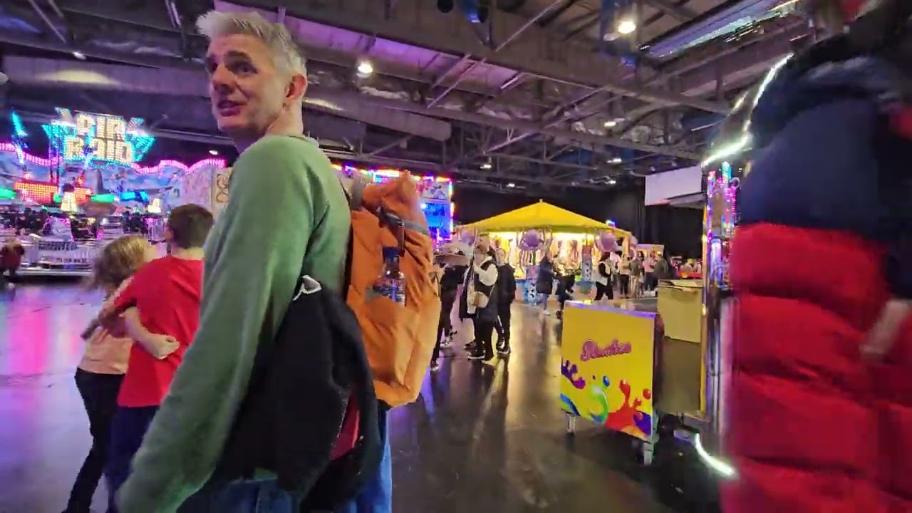 walk round of irn bru carnival 2023 at SEC glasgow