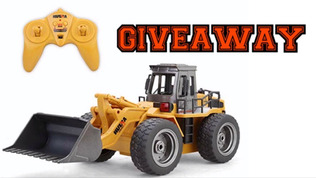 GIVEAWAY!!!! Fisca Remote Control RC Bulldozer
