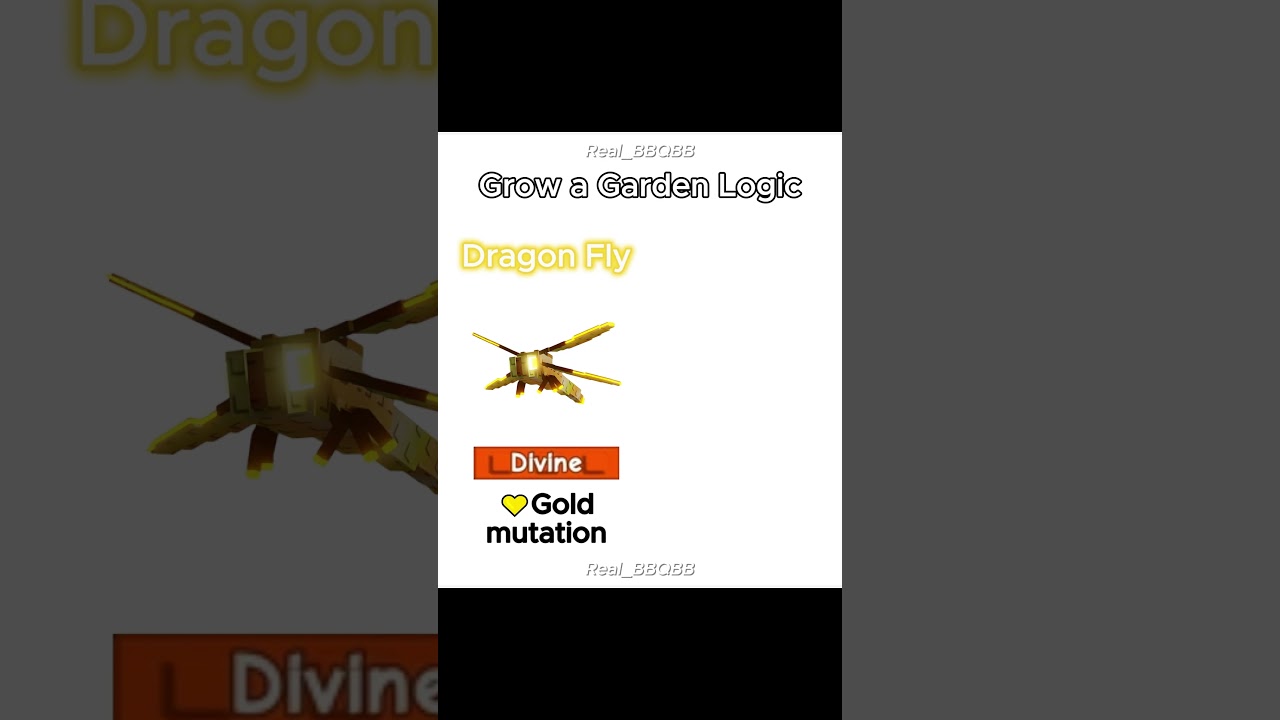 🐉 Dragon Fly Divine vs 🦋 Butterfly Mythical | Grow a Garden 🌱