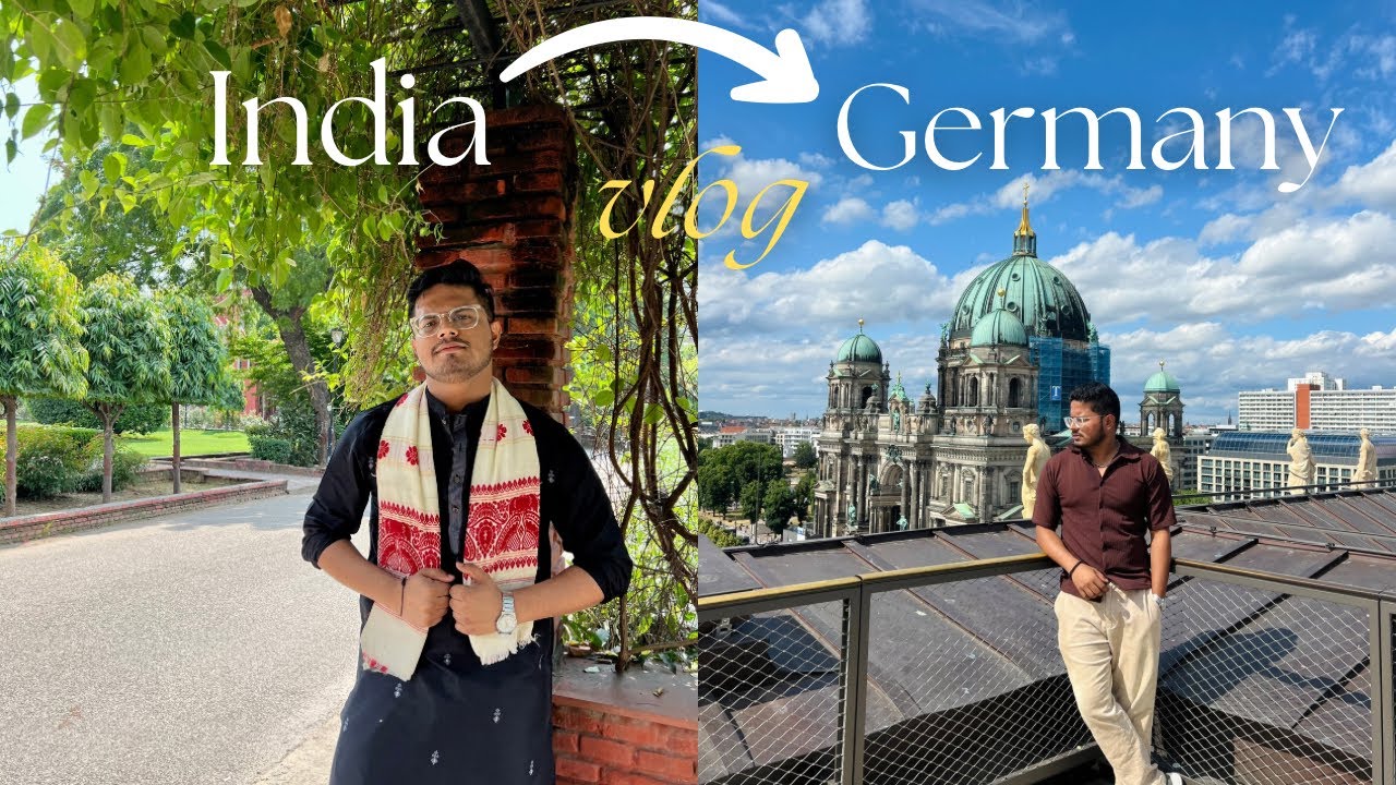 India to Germany Vlog | Delhi to Frankfurt Travel Vlog | Air India Boeing 787-9 Dreamliner