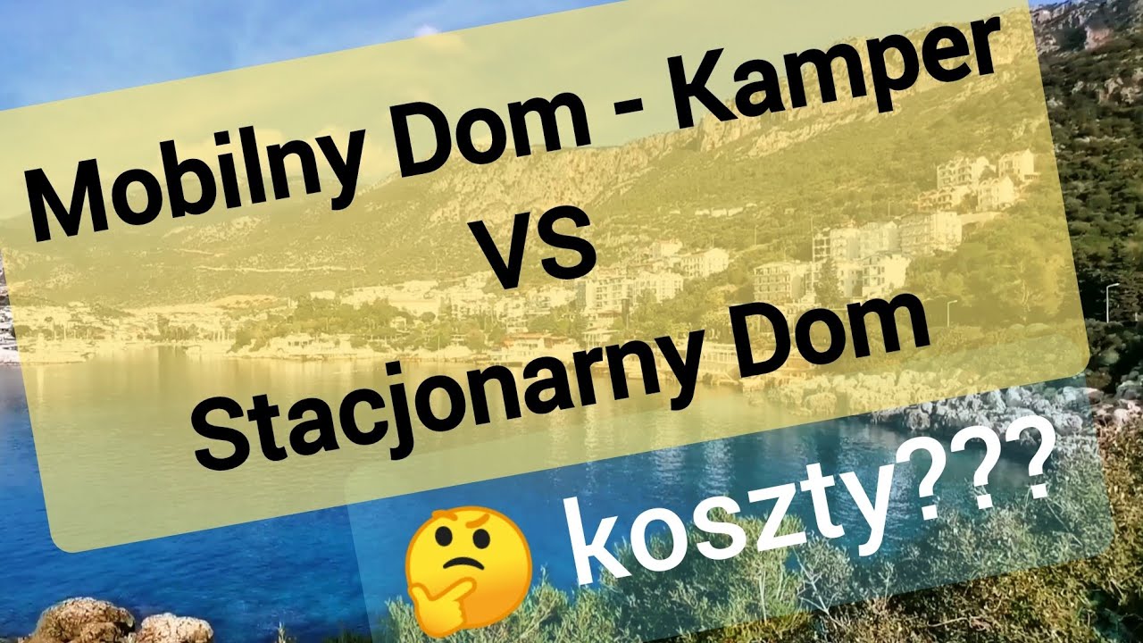 Koszty życia w samowystarczalnym off-grid mobilnym domu vs stacjonarny. Vanlife wg Toscanera. FullHD
