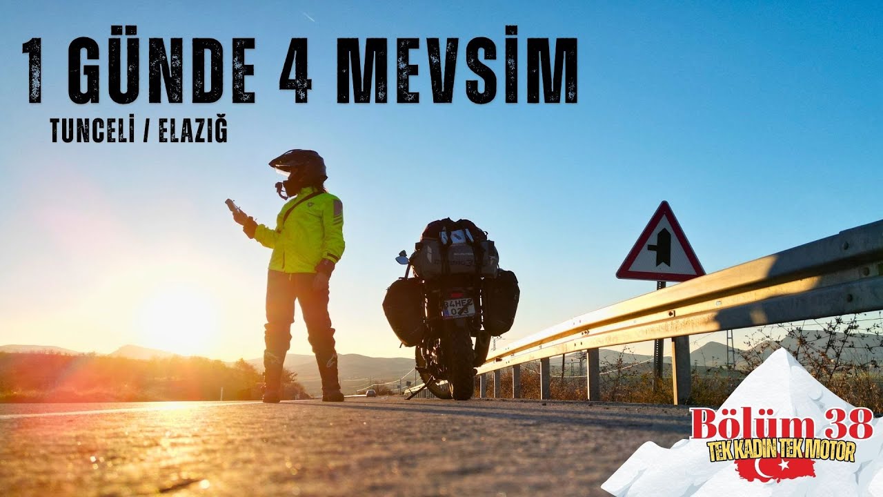 TUNCELİ Munzur Dağlarından PERTEK ve ELAZIĞ'a/ Türkiye Turu Blm 38