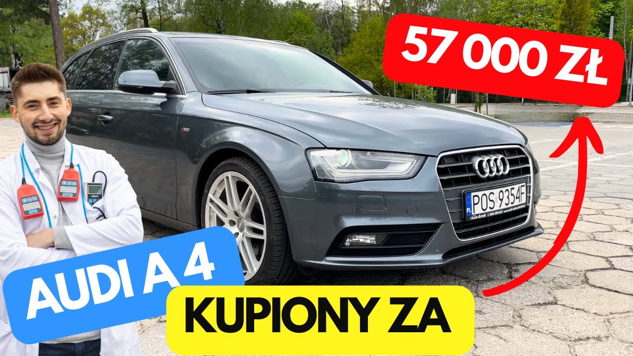 Audi A4 B8, 2012 r, S Line, Piękny Egzemplarz za 🔥 57 000 zł 🔥