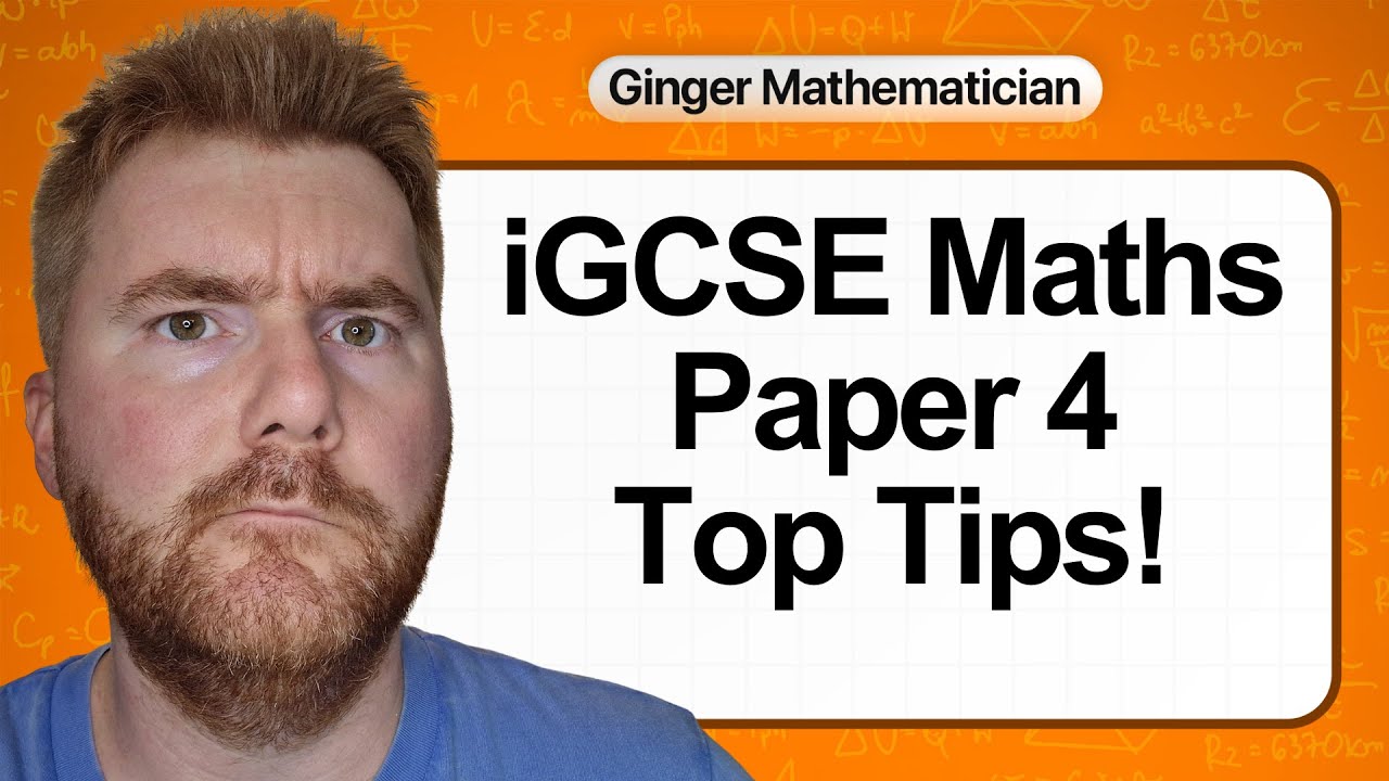 How To Smash Your IGCSE 0580 Maths Paper 4 with 3 Easy Tips!