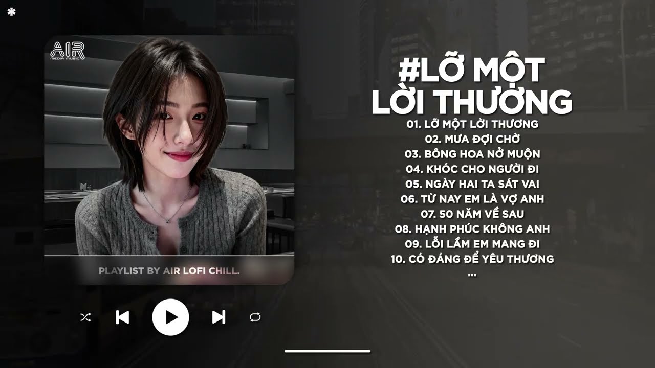 Lỡ Một Lời Thương Lofi - Thương Đôi Mắt Em Ơ Thờ Để Chiều Hoàng Hôn - Nhạc Chill TikTok Triệu View