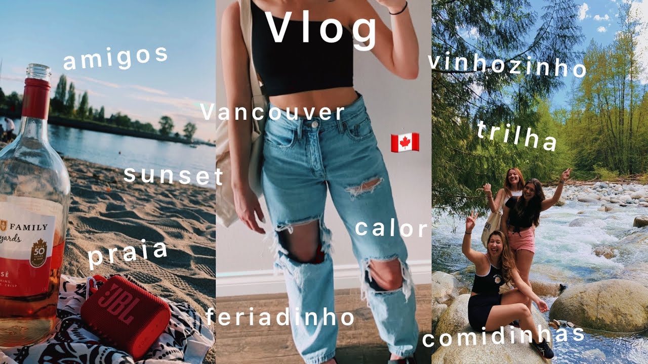 FERIADINHO | 📍Vancouver | sunset, amigos, trilha, praia, vinho | morando no Canadá | marcella timo