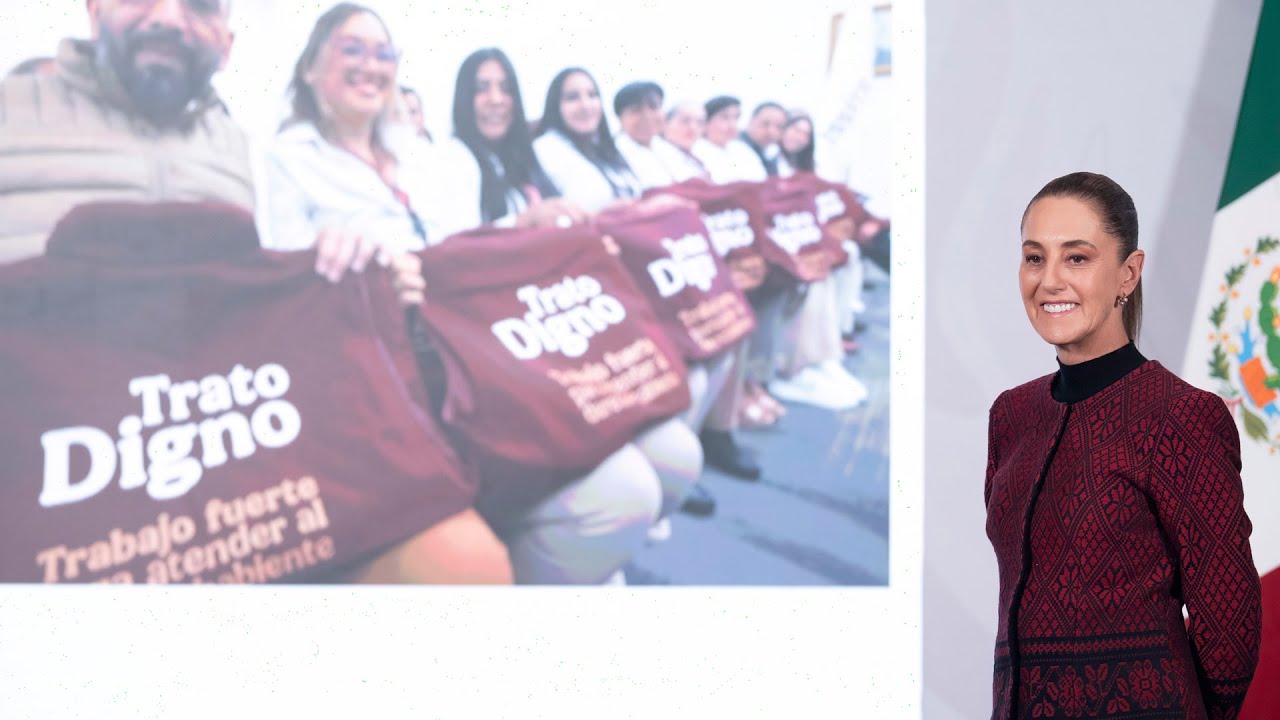 Farmacias del Bienestar inician entrega de medicamentos gratuitos. Conferencia presidenta Sheinbaum