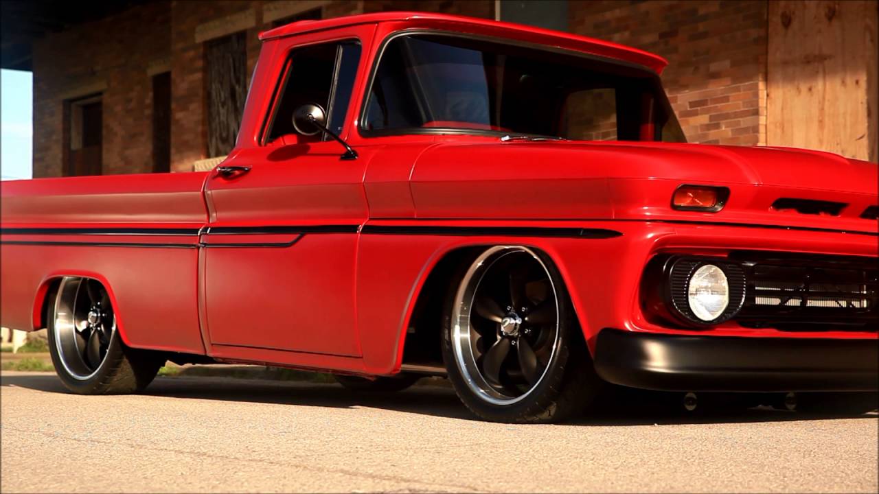 Air Bagged 1962 Chevrolet C10 Restomod Pro Touring Hot Rod 