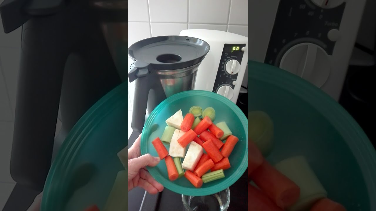 Suppengrundstock, Gemüsebrühe, Thermomix, TM21, Rezept, mit Untertitel
