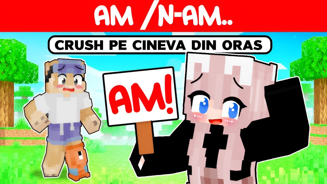 Minecraft, dar Facem PROVOCAREA *AM / N-AM*! Pe cine am CRUSH..?