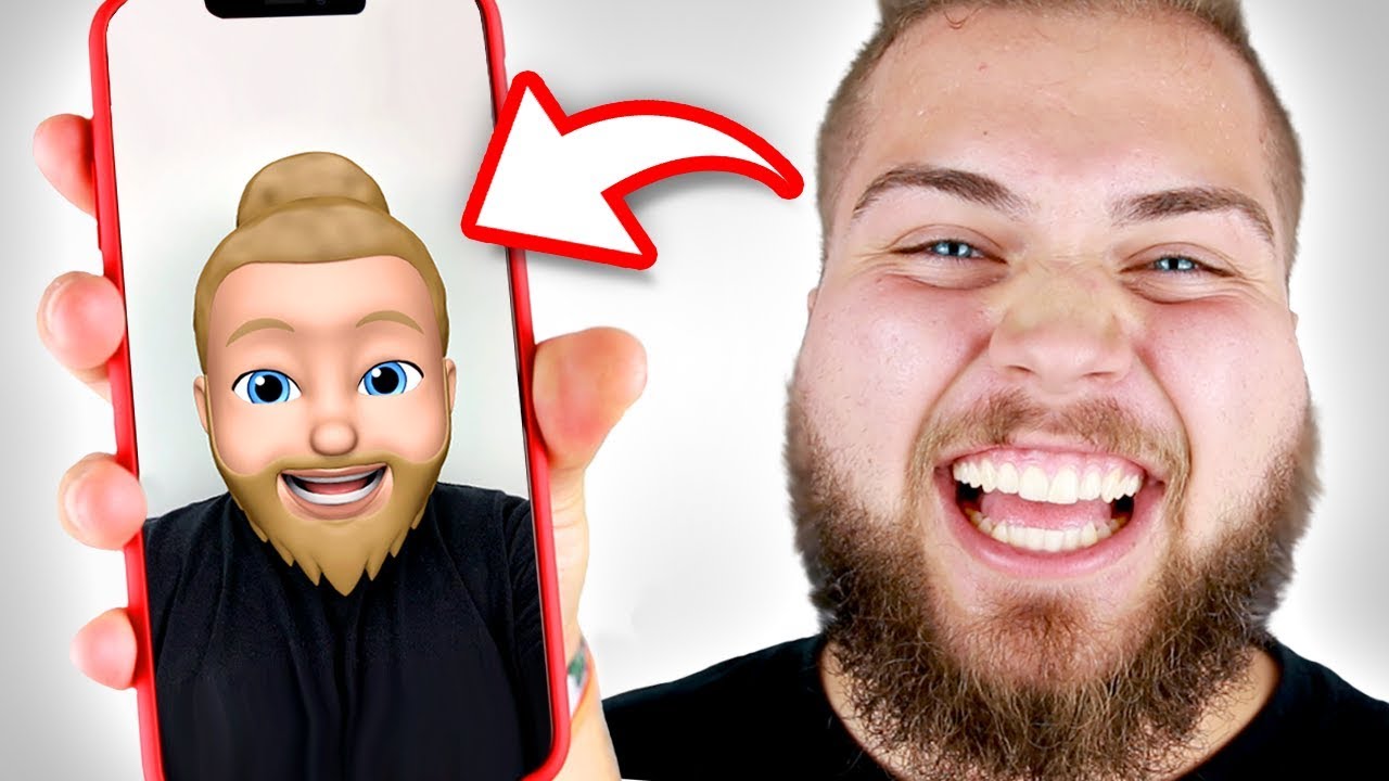 CRIEI O MEU EMOJI NO NOVO IPHONE XS!