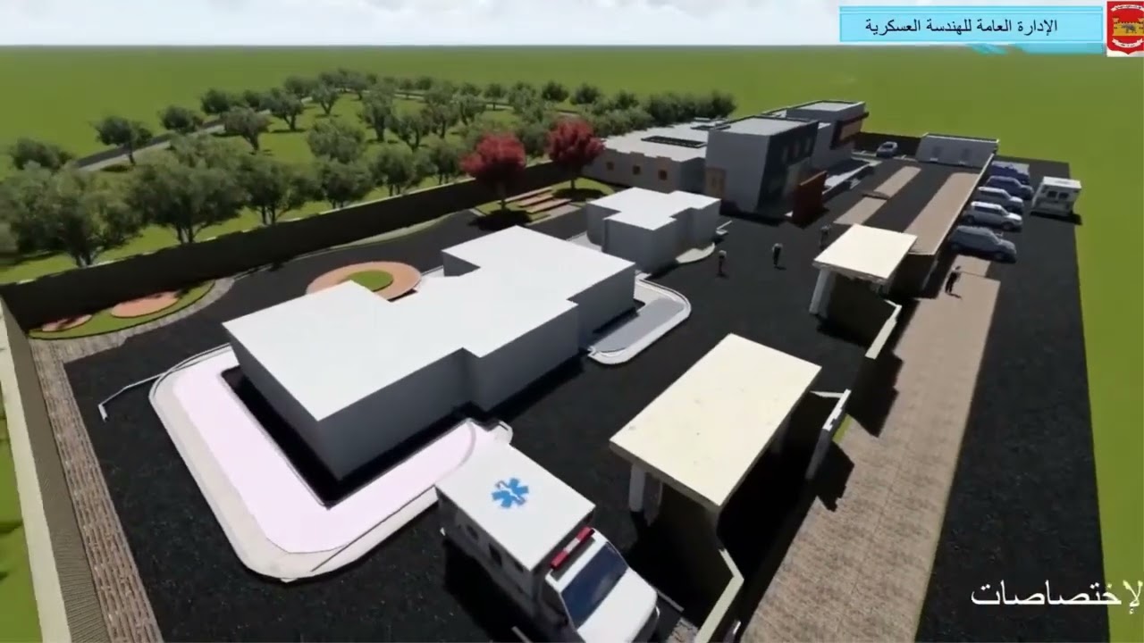 زيارة السيدة الوزيرة وزيرة التجهيز إلى موقع مشروع مدينة الأغالبة الطبية بالقيروان رفقة وفد صيني