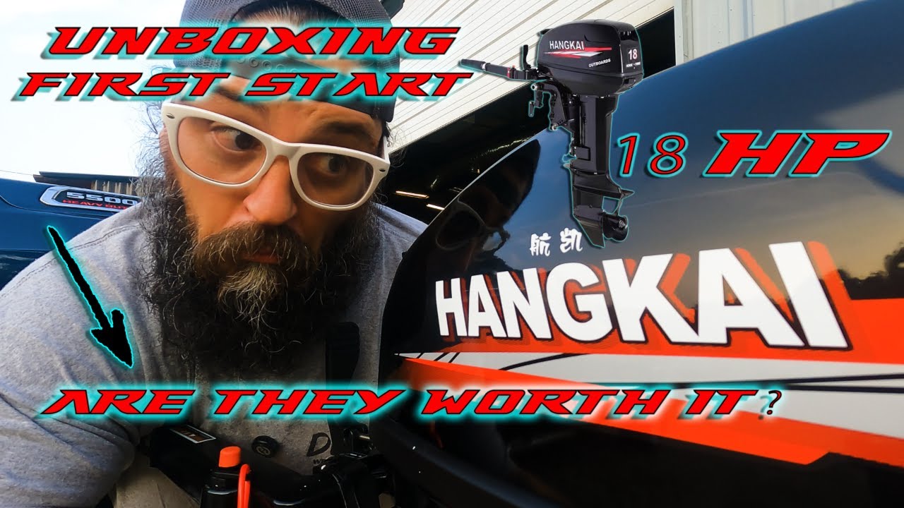 Hangkai 18hp Unboxing,Gear oil change and First Start