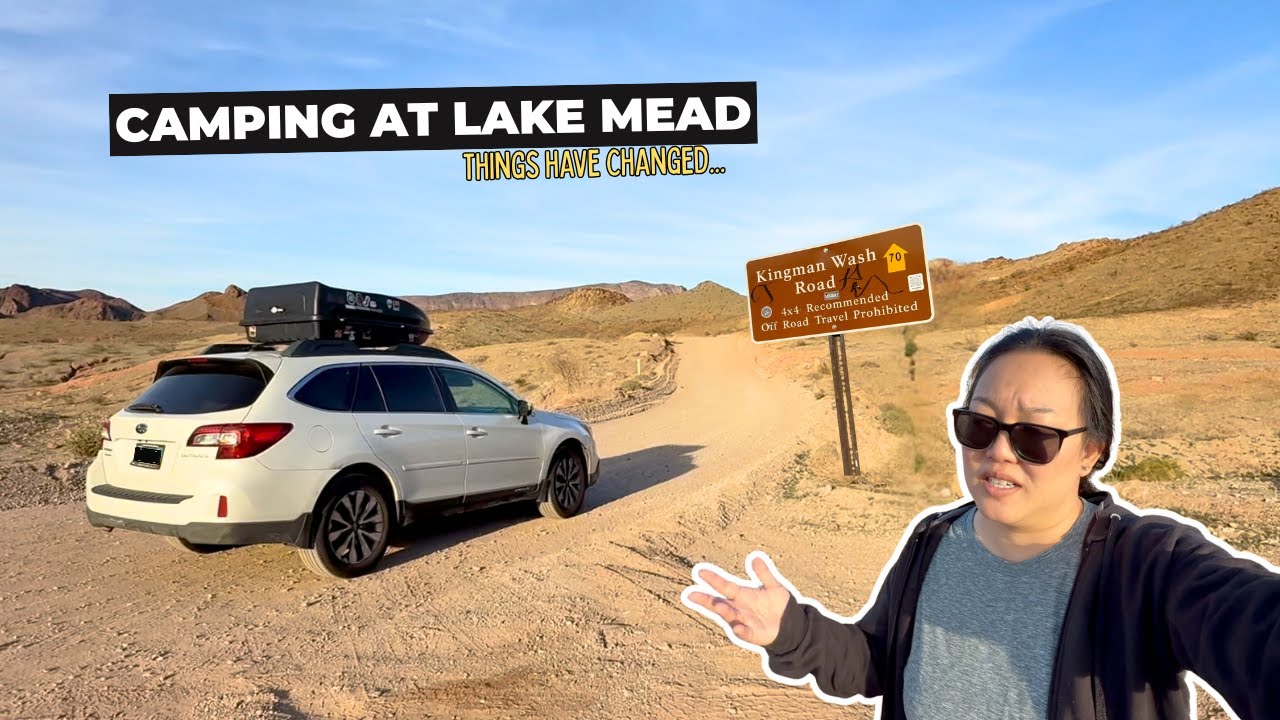 Solo Lakefront Camping at Lake Mead (30 Minutes from Las Vegas!)