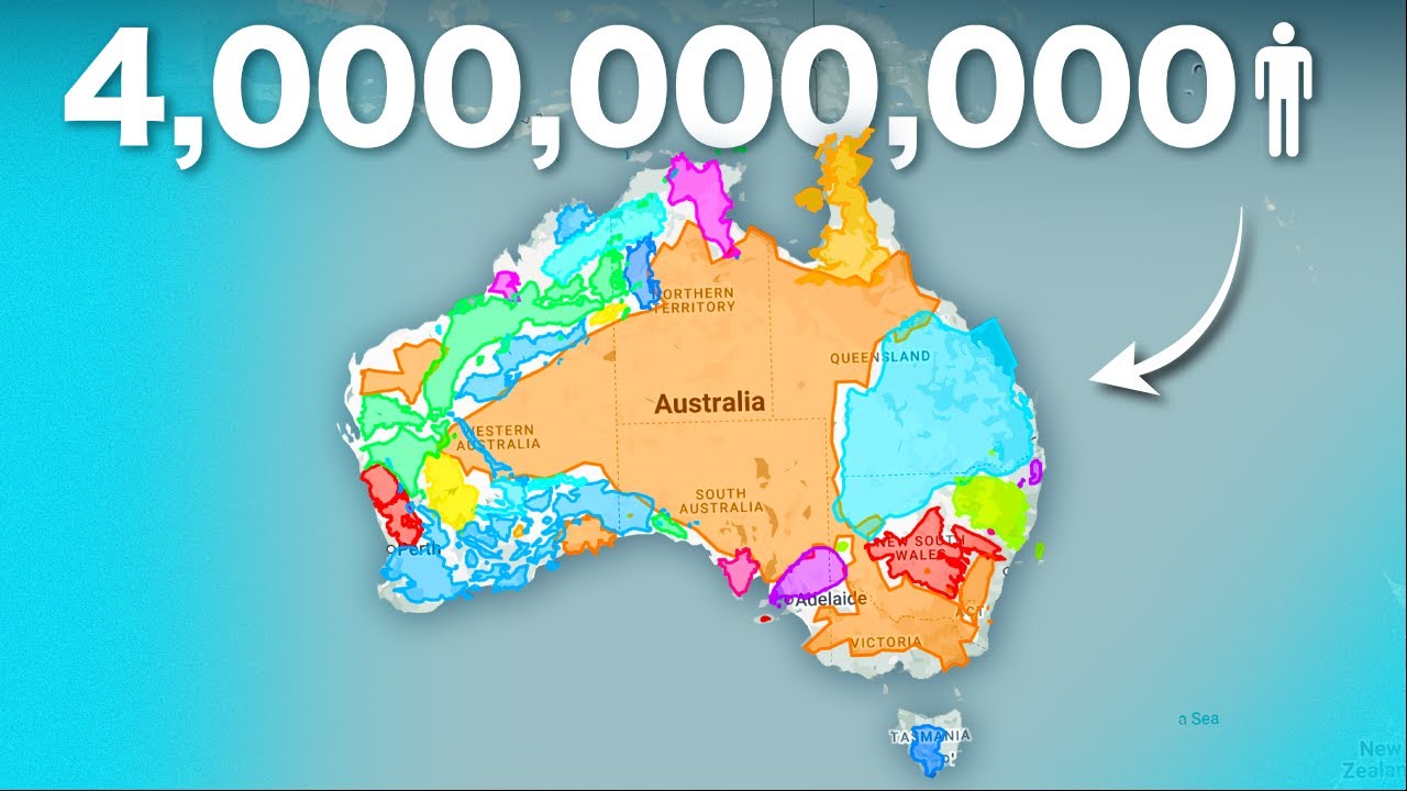 Сколько человек НА САМОМ ДЕЛЕ может поместиться в Австралии? 🇦🇺