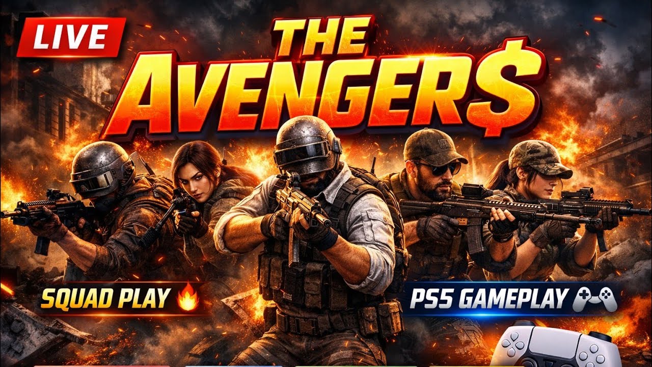 PS5 PUBG-BGMI🎮LIVE STREAMING😁✌️LIVE GAMEPLAY 😀