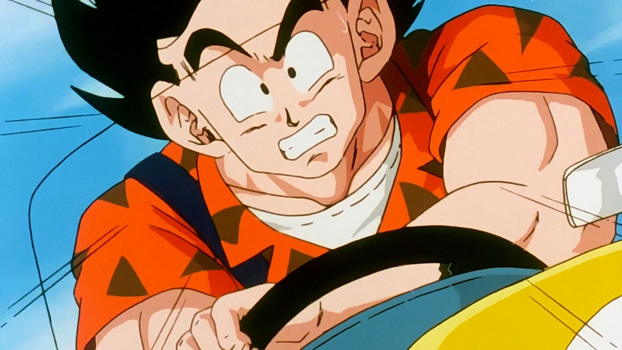 Эпизод «Незабытый экзамен на водительские права» в DBZ