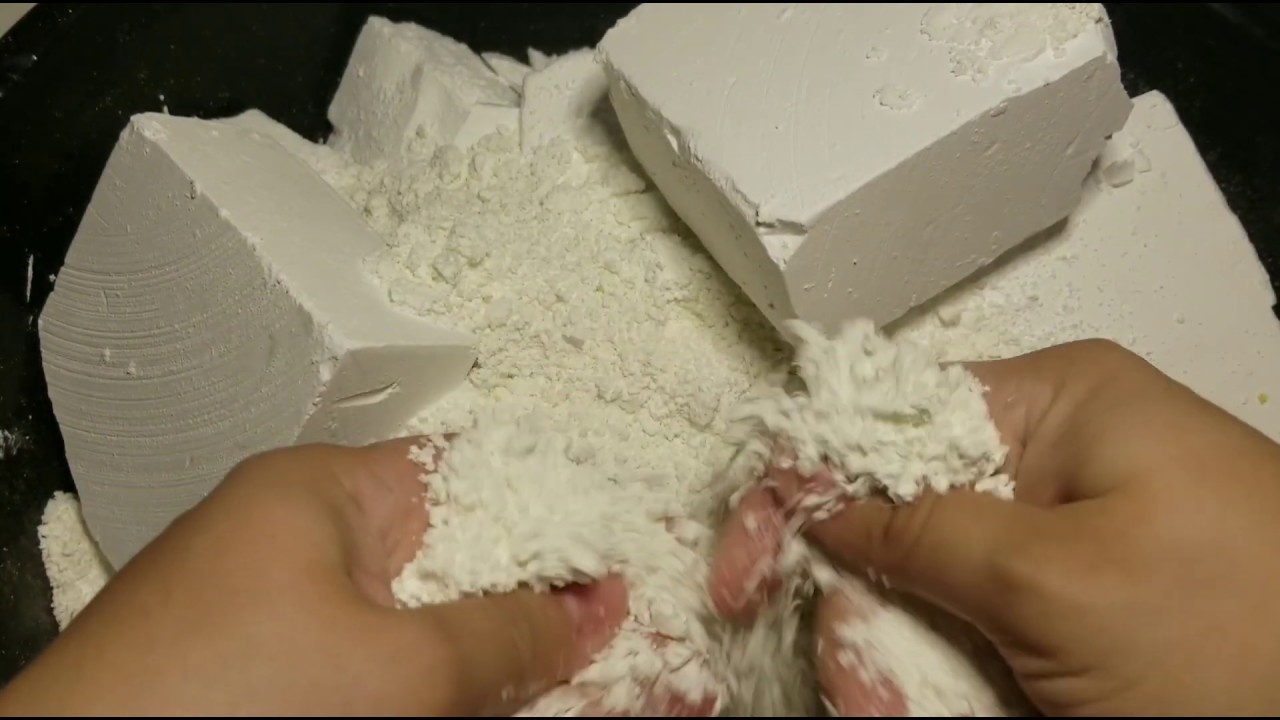 Crunchy Baby Powder Slab and Super Soft BSN Gymchalk Crumbles + One Shave