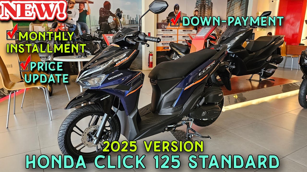 HONDA CLICK 125 STANDARD NEW 2025 VERSION