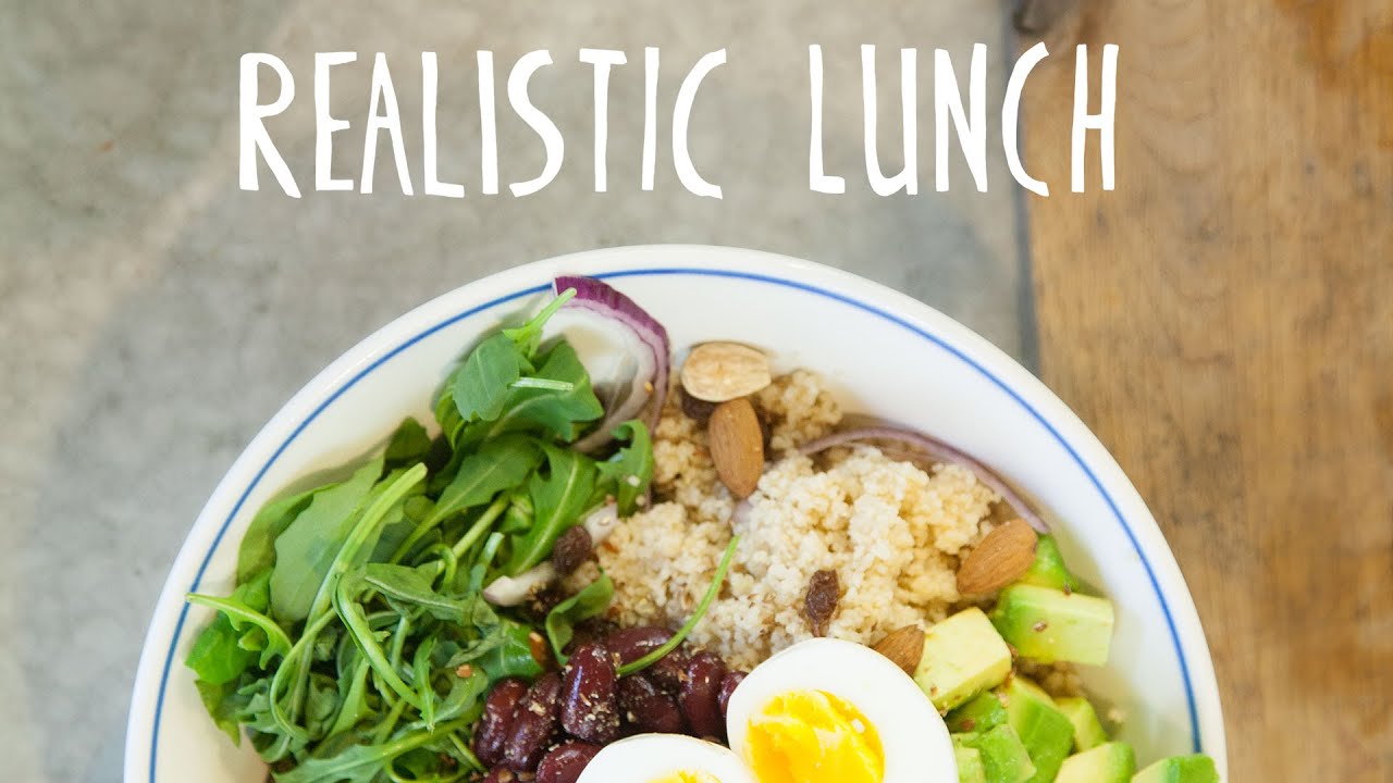 Realistic lunch #storyhopper