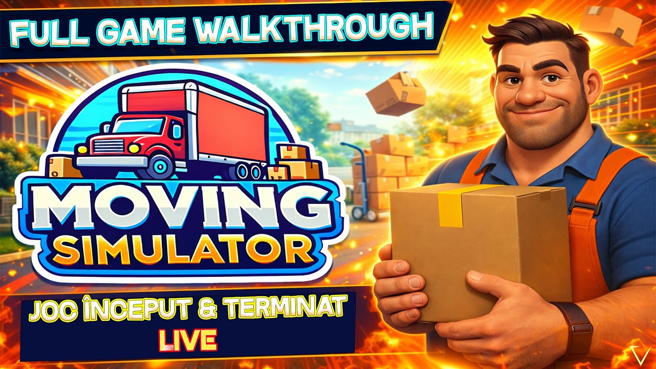 🔴 LIVE: Moving Simulator: Full Game Walkthrough | Interesant joc dar prea scurt ...