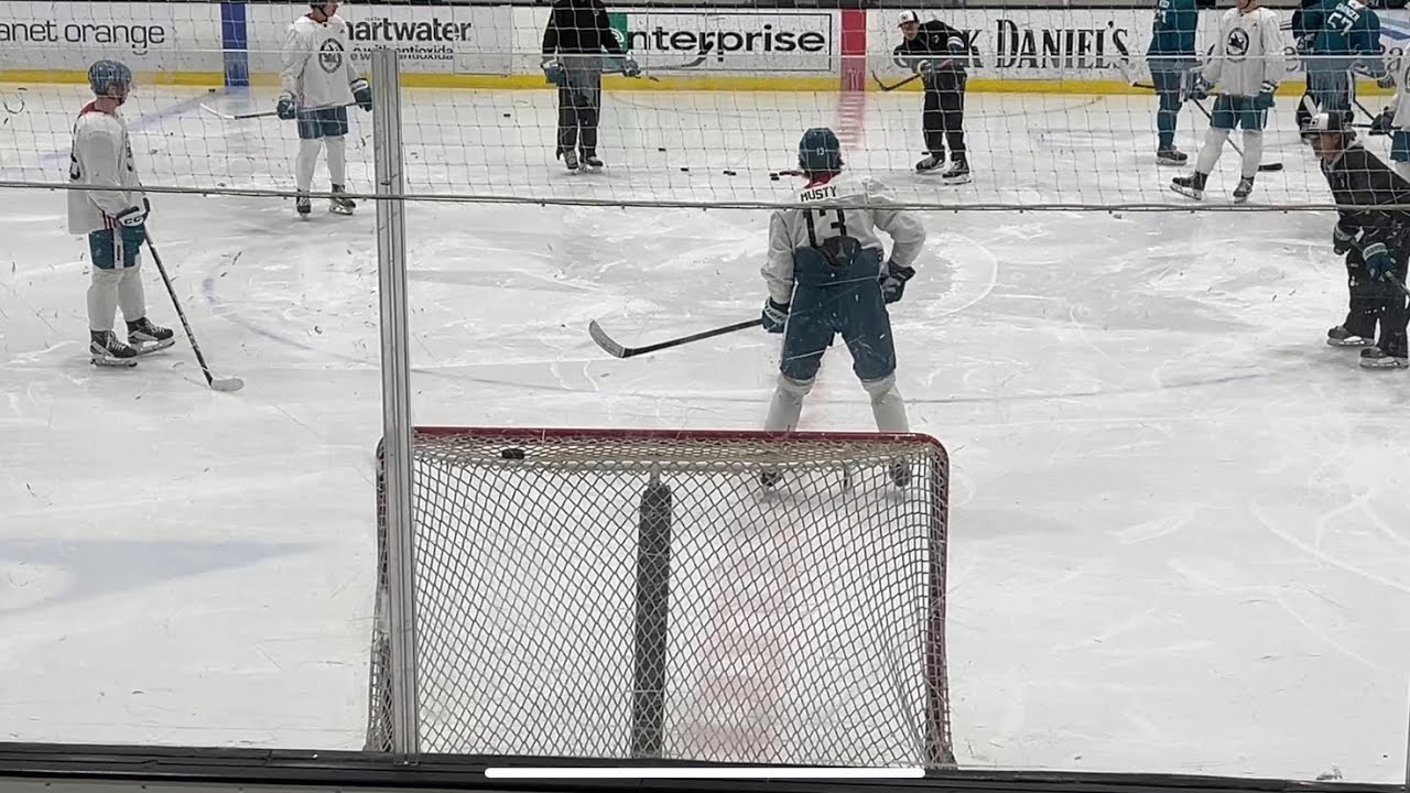 Quentin Musty #13 @ 2024 San Jose Sharks Development Camp Day 2