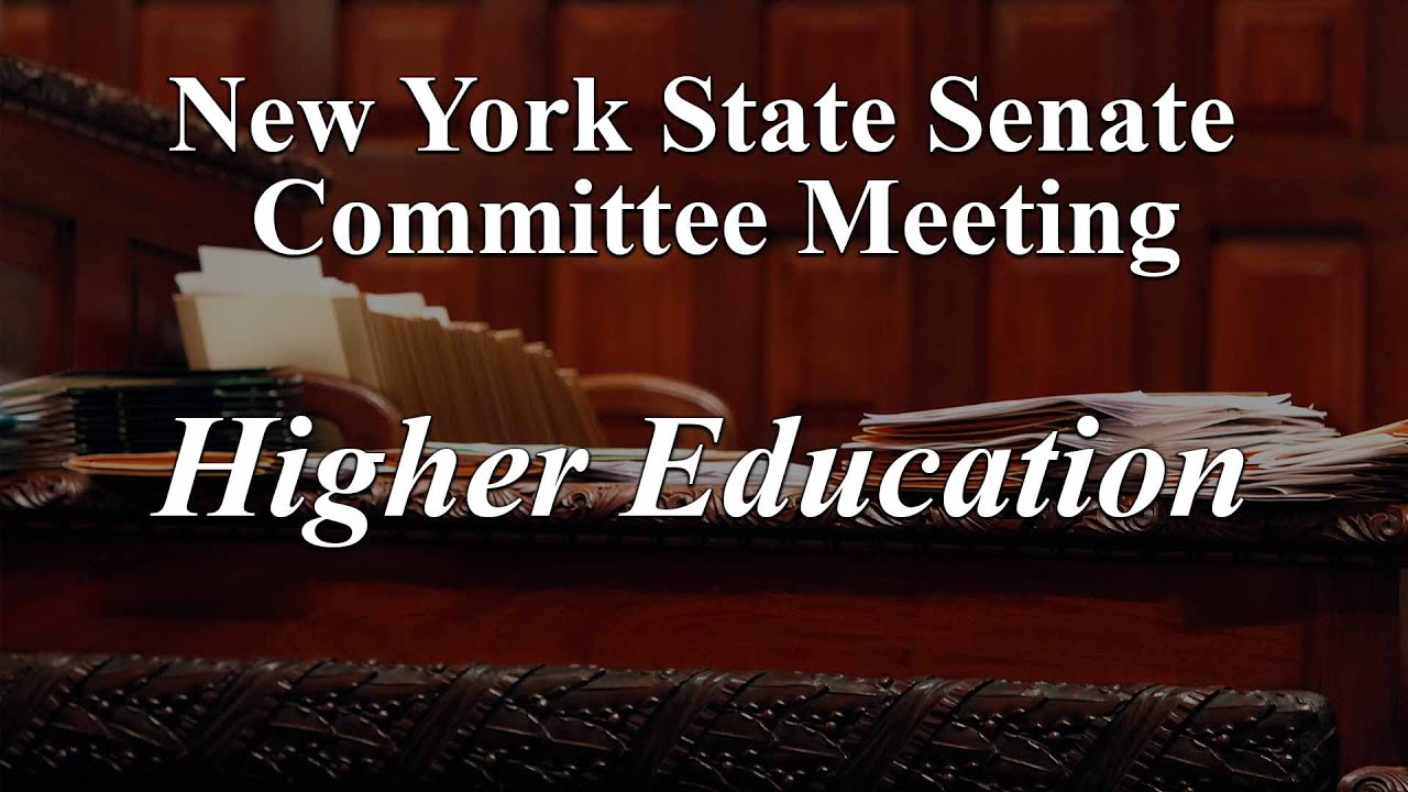 Senate Standing Committee on Higher Education - 01/20/2026