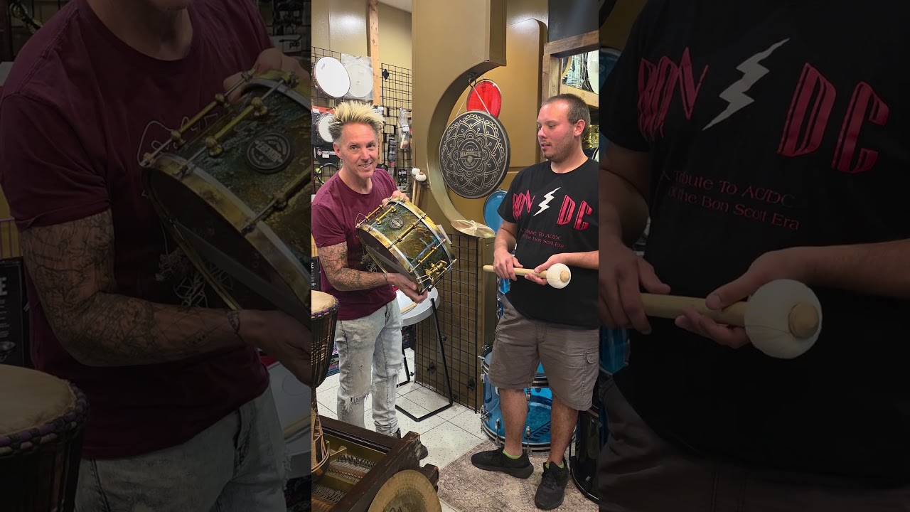 Gong Time - Jerry w/ Ebenor Percussion Noranda Copper Snare
